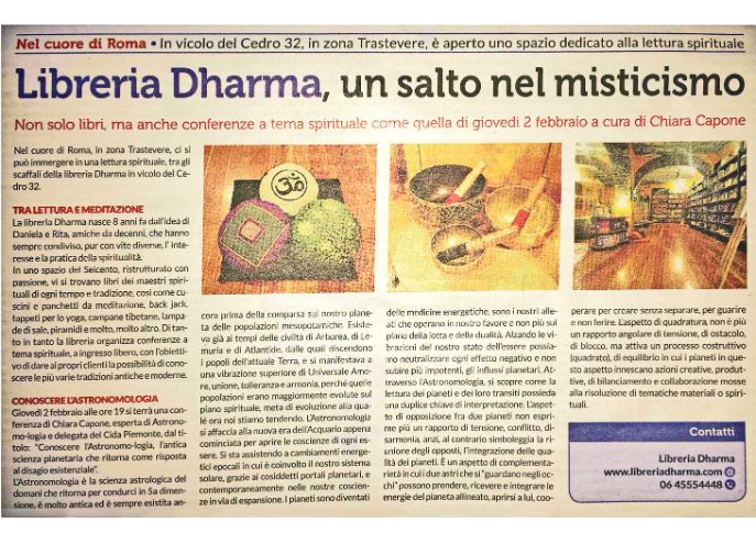 Galleria 61 Testimonianze di Astronomologia