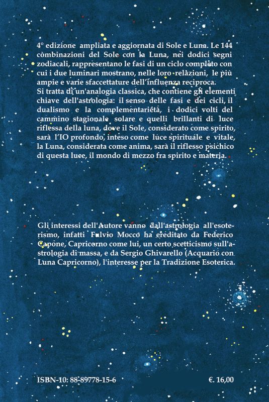 FRATELLO SOLE E SORELLA LUNA NELLO ZODIACO